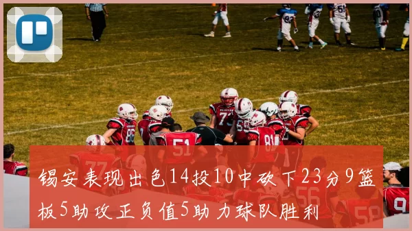 锡安表现出色14投10中砍下23分9篮板5助攻正负值5助力球队胜利